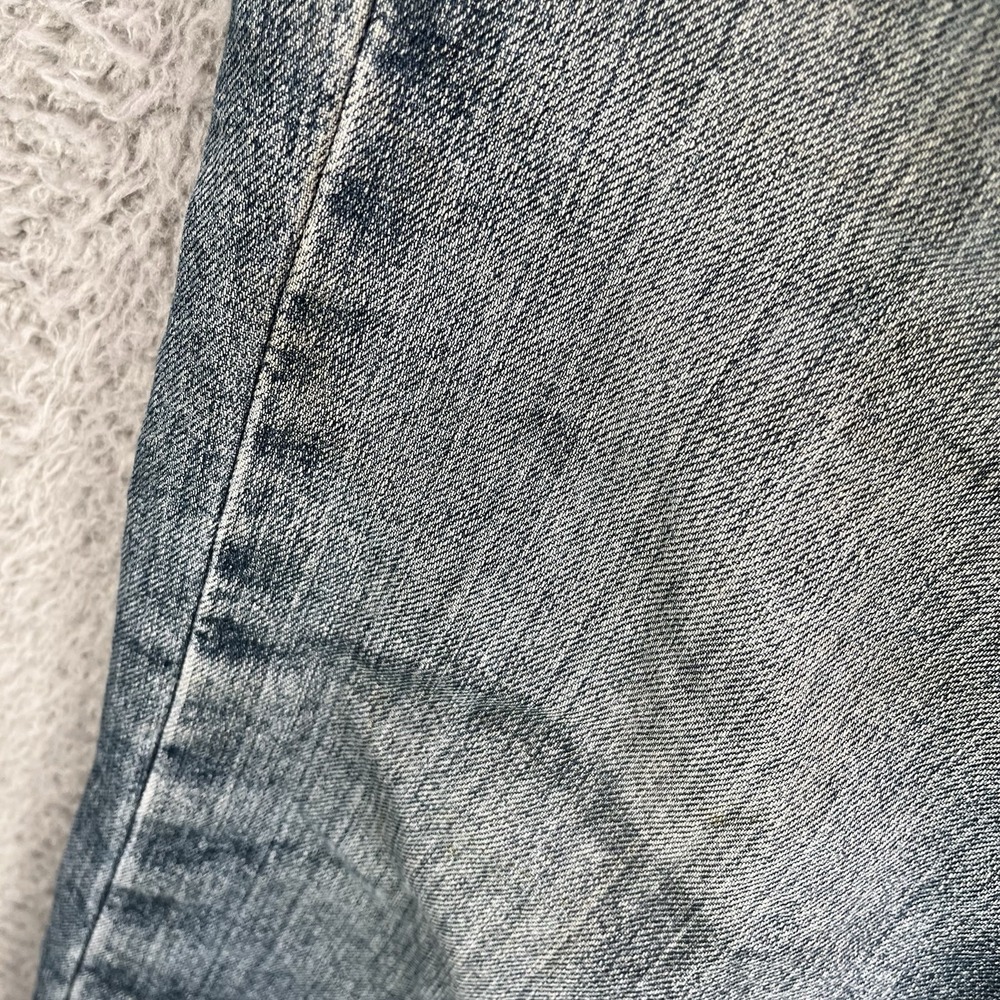 Ariat Jeans Mens 32x34 Blue Rebar M5 Straight Leg Workwear Stretch Denim - Picture 12 of 16
